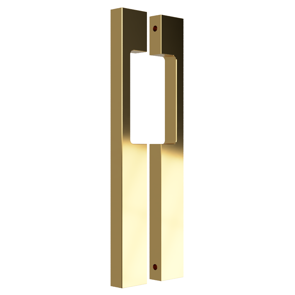 Brass Minimalist Lip Edge Cabinet Pull  Brass Edge Cabinet Pulls – Plank  Hardware