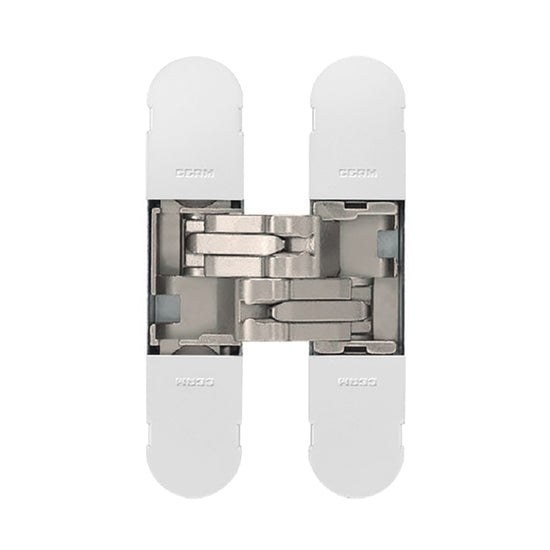 48kg Fully Concealed 3D Hinge: WHT in White