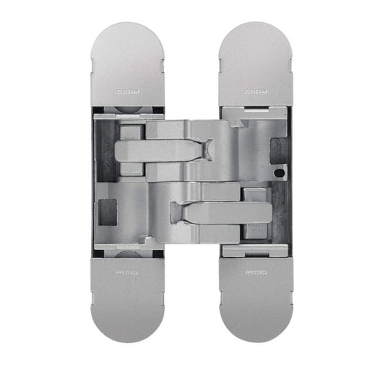 85kg WIDE THROW Fully Concealed 3D Hinge: SI in Silver