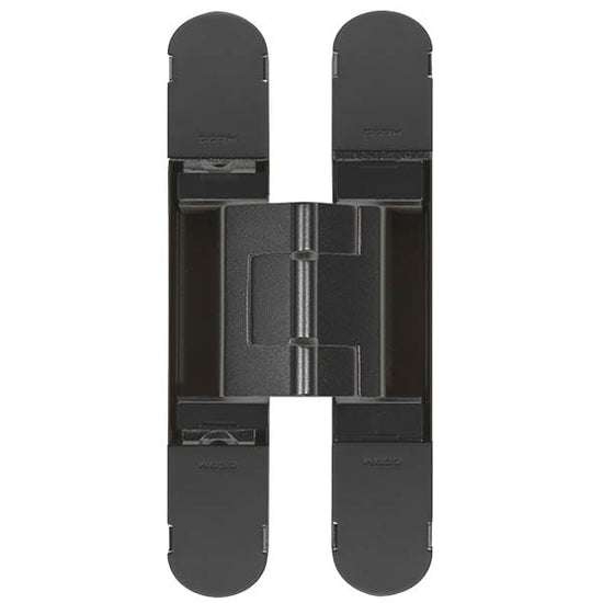 75Kg Fully Concealed 3D Hinge – Black in Black