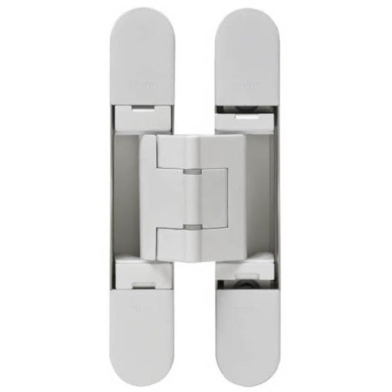 75Kg Fully Concealed 3D Hinge – White in White