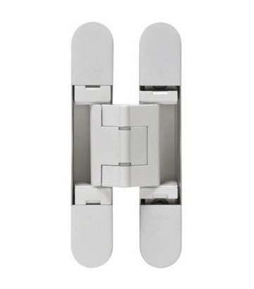 75Kg Fully Concealed 3D Hinge – White in White