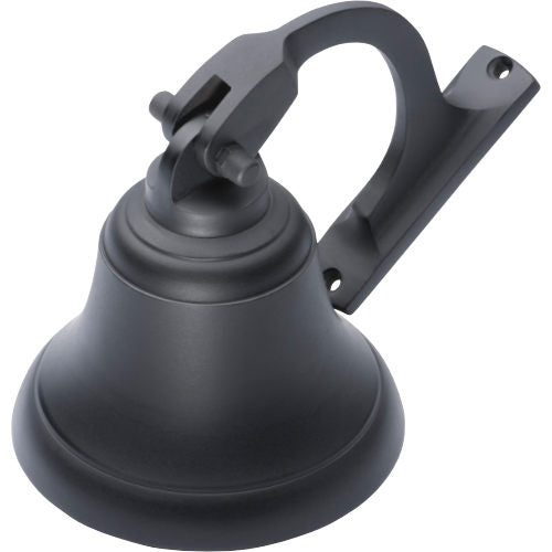 Ships Bell Matt Black D100mm in Matt Black