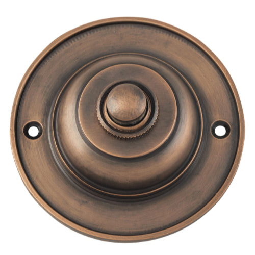 Bell Press Classic Round Antique Brass D75mm in Antique Brass