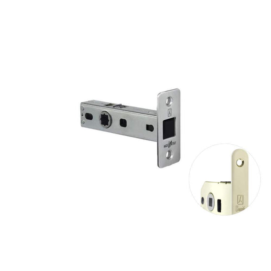 Magnetic Latch 60mm B/Set: PB in Polished Brass