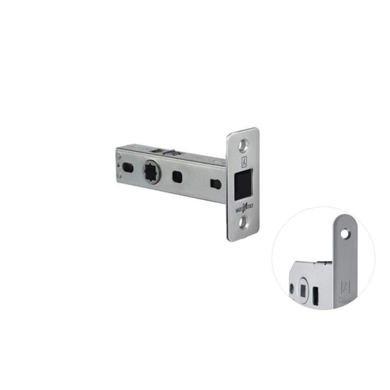 Magnetic Latch 60mm B/Set: SC in Satin Chrome