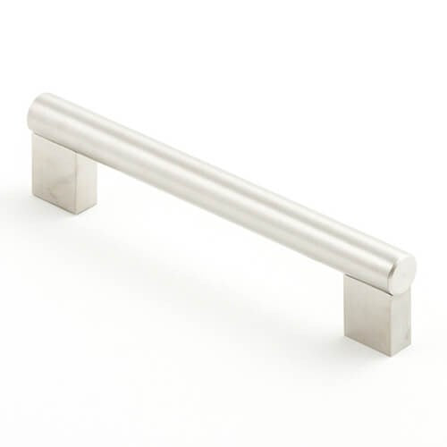 Castella Flute Cabinet Pull Handle in Satin Stainless