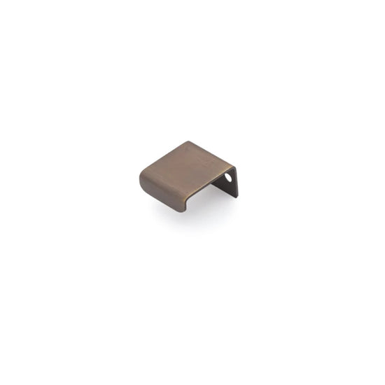 MINIMAL Ledge 30mm Solid Brass Lip Pull - Bronze in Bronze