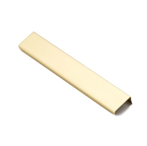 Ledge 200mm Solid Brass Pull in Satin Brass