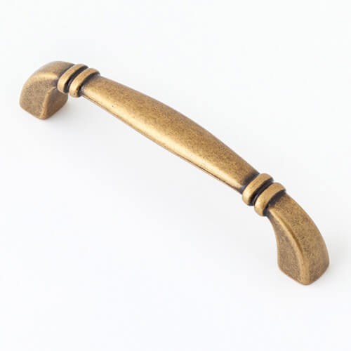 Castella Century Cabinet Pull Handle in Antique Brass