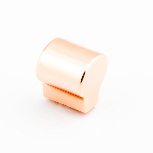 Castella Terrace Cabinet Knob in Bright Copper