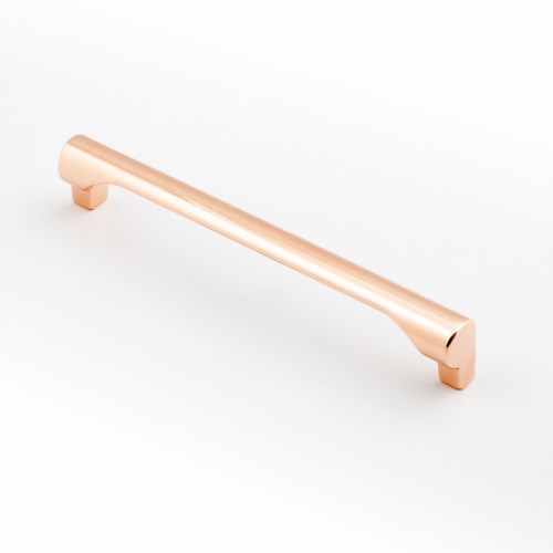 Castella Terrace Cabinet Pull Handle in Bright Copper