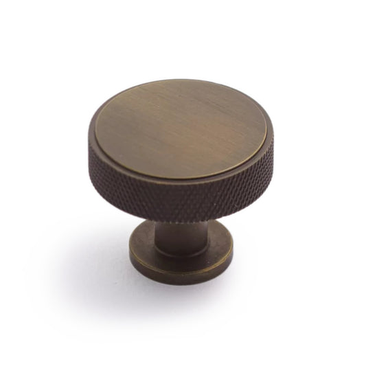 STATEMENT Chelsea 35mm Knob - Bronze in Bronze