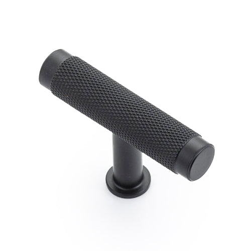 Chelsea 50mm 'T' Knob  in Matt Black