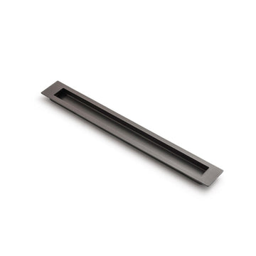 MINIMAL Slide 300mm Flush Pull - Gunmetal in Gun Metal