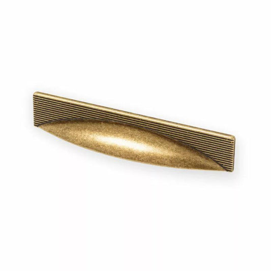 Sorano 160mm Cup Pull in Antique Brass