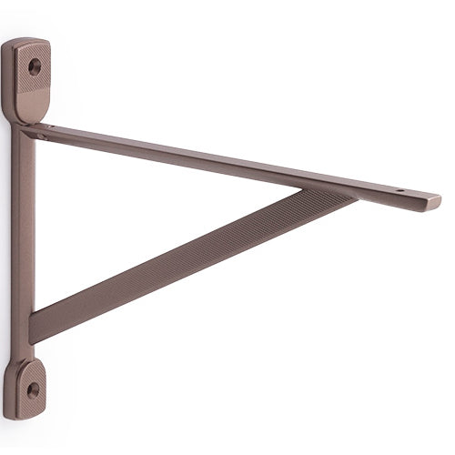 STATEMENT Monaco 250mm Shelf Bracket  - Matt Rose Gold in Matt Rose Gold