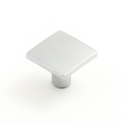 Castella Tile Cabinet Knob in Satin Chrome