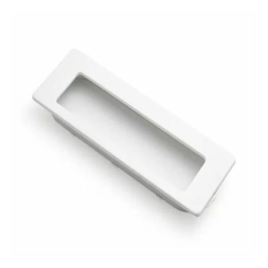 MINIMAL Flush 145mm Flush Pull - Matt White in White