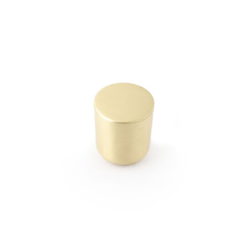 Castella Urbane Round Cabinet Knob in Brushed Gold