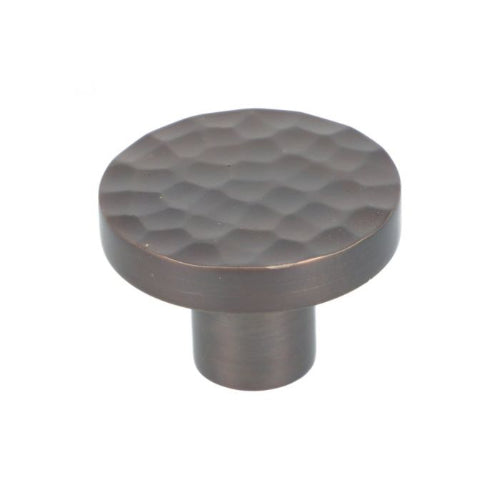 STUDIO Bexhill 38mm Hammered Knob - Gunmetal in Gun Metal