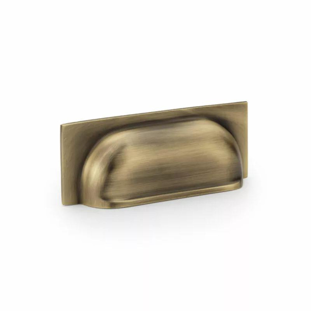 Hastings 96mm Cup Pull in Aged Brass