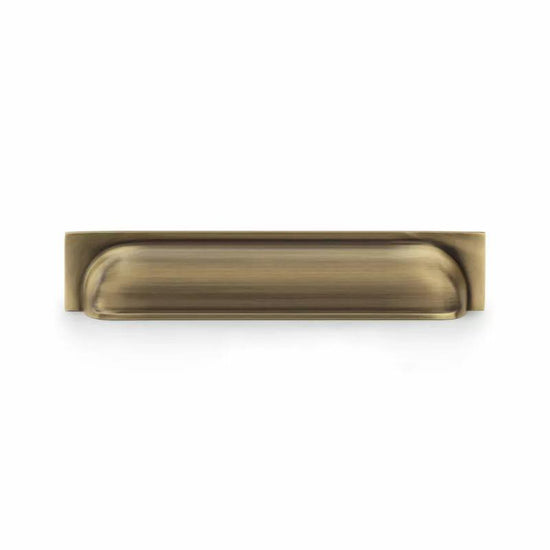 Hastings 203mm Cup Pull in Aged Brass