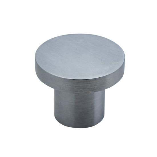 Cupboard Knob Osaka Brushed Chrome P30xD38mm in Brushed Chrome