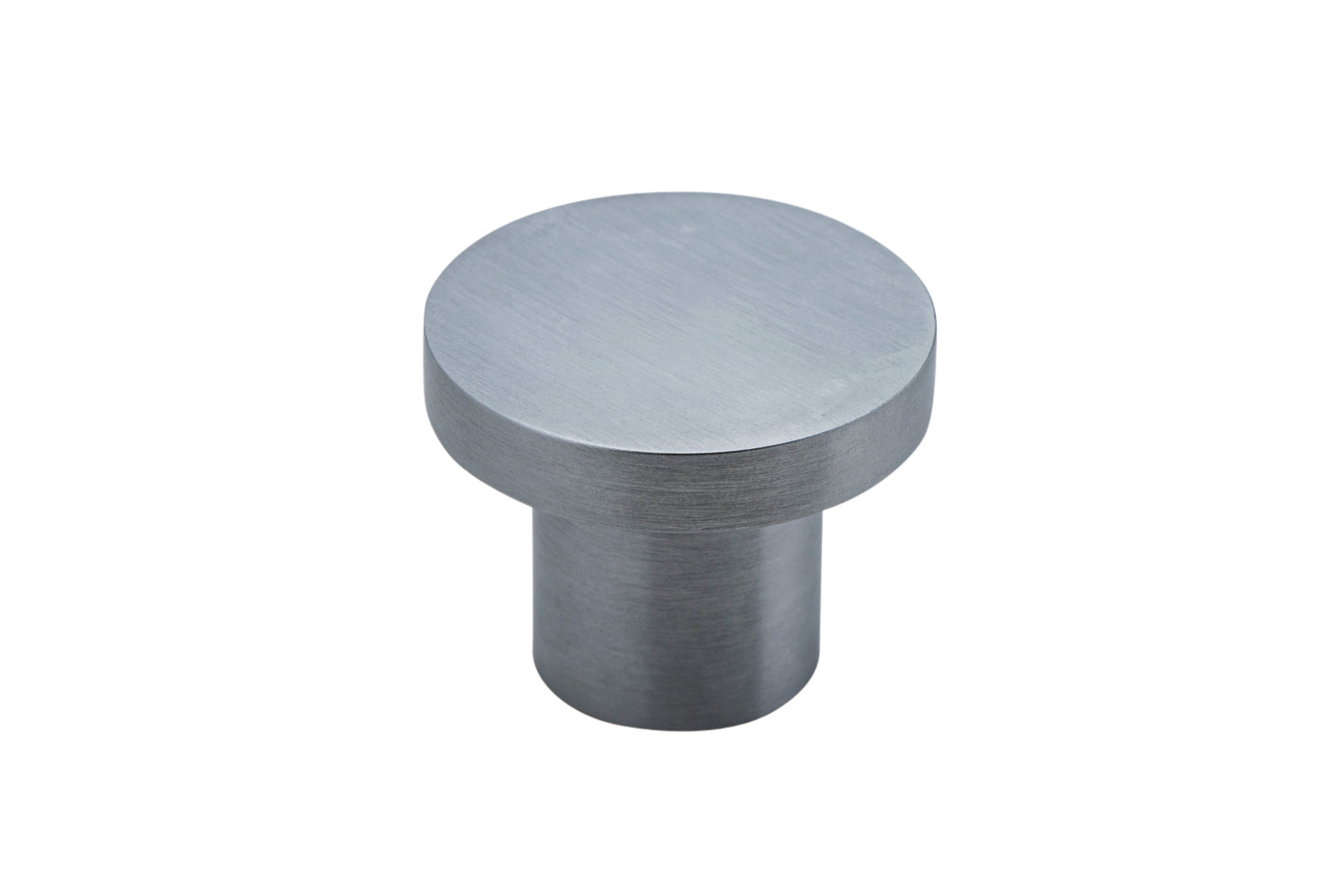 Cupboard Knob Osaka Brushed Chrome P30xD38mm in Brushed Chrome