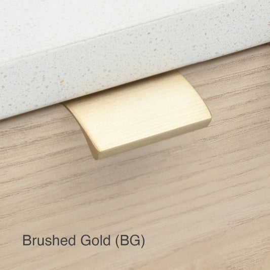 Edge Pull 350mm in Brushed Gold