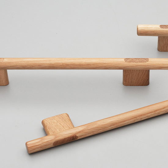 Koge Handle 320mm C to C Oak Lacquered in Oak