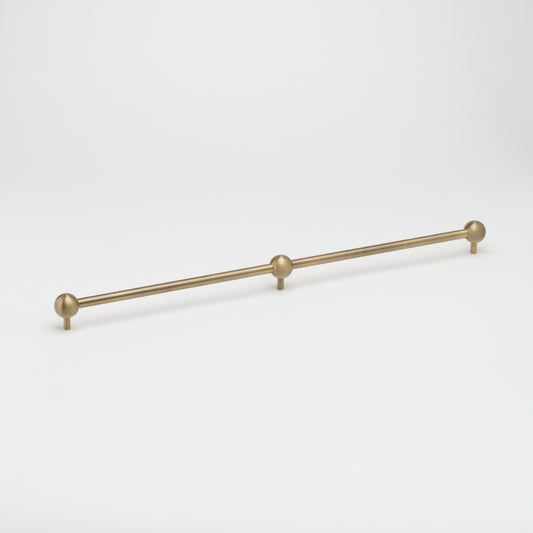 Lo & Co Sphere Appliance Pull in Aged Brass