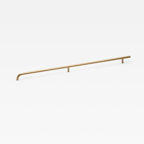 Brera Handle Tumbled Brass Large in Tumbled Brass