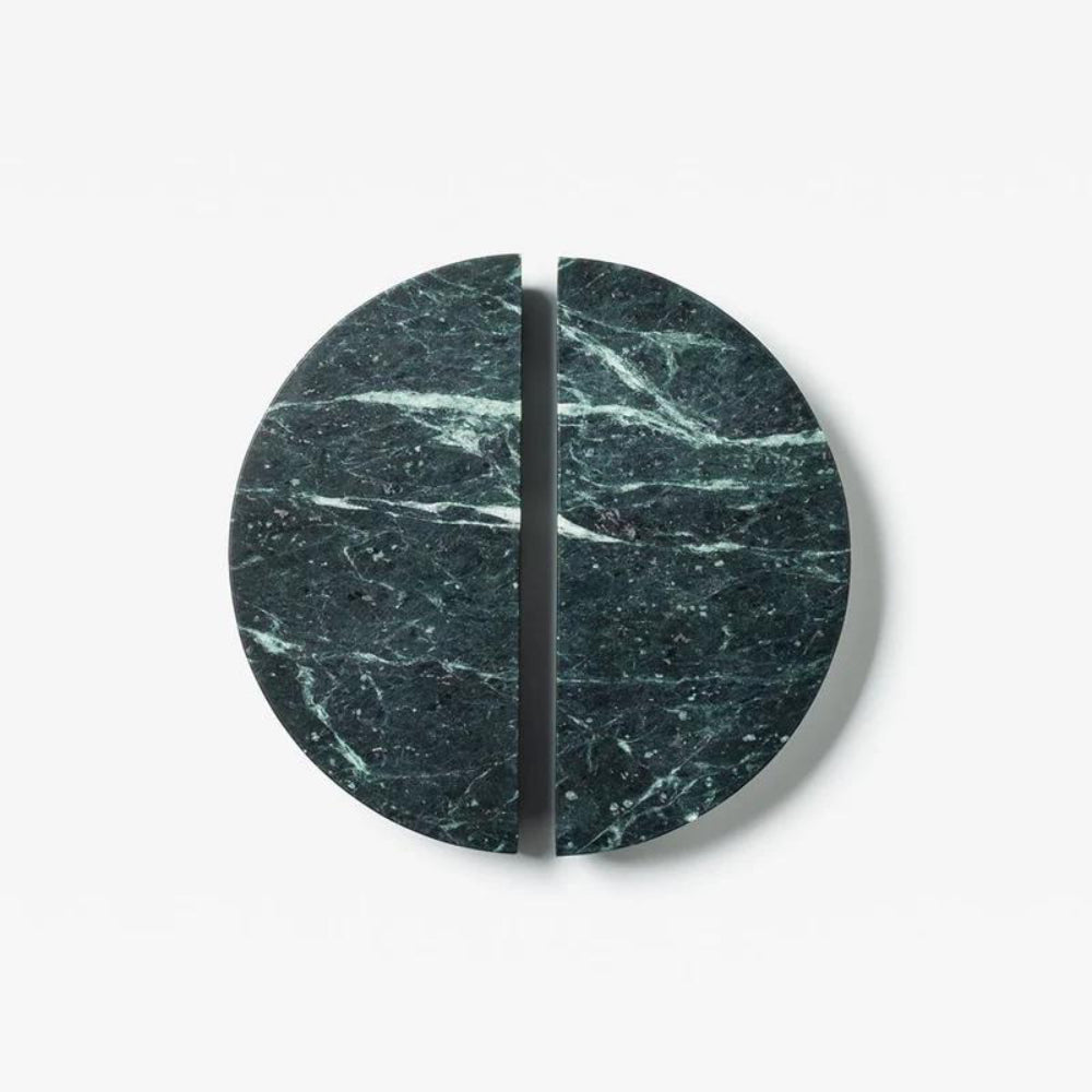 Arc Marble Handle Verde in Verde Marble