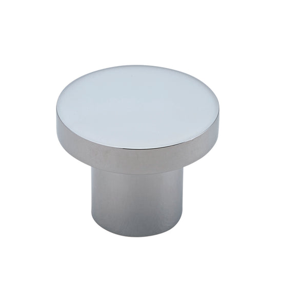 Cupboard Knob Osaka Polished Chrome P30xD38mm in Polished Chrome