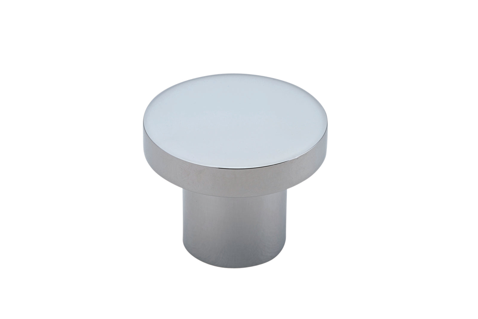 Cupboard Knob Osaka Polished Chrome P30xD38mm in Polished Chrome