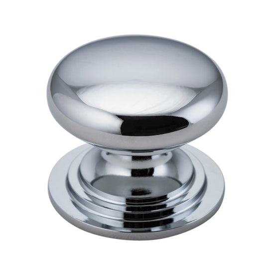 Cupboard Knob Sarlat Polished Chrome P32xD38mm in Polished Chrome