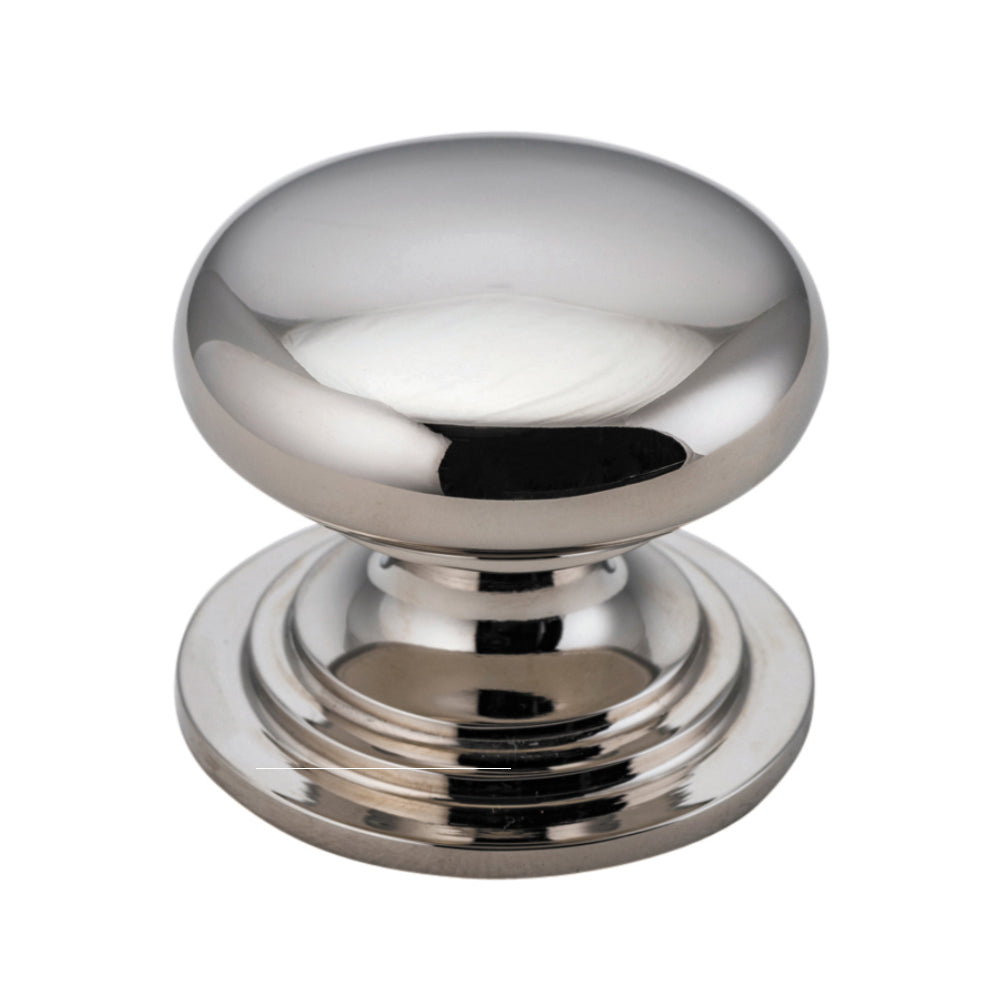 Cupboard Knob Sarlat Polished Nickel P32xD38mm in Polished Nickel