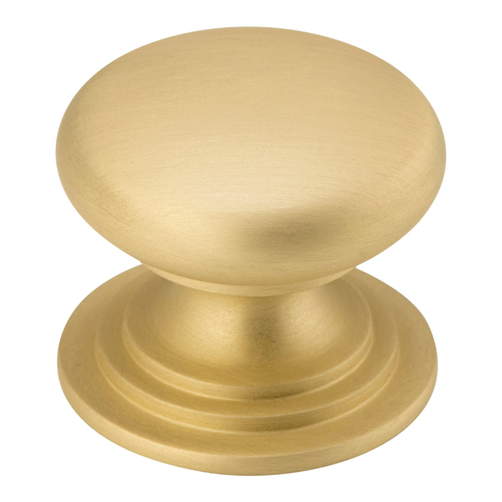 Cupboard Knob Sarlat Brushed Gold PVD P32xD38mm in Brushed Gold PVD