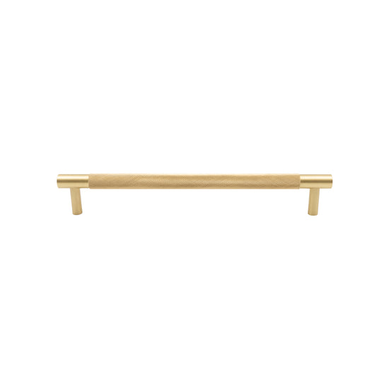 Vertex Cabinet Handle - 260mm in Matt Satin Brass