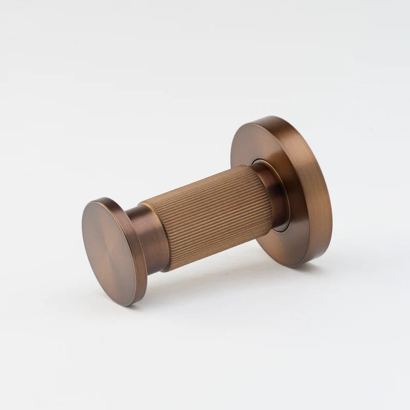 Lo & Co Linear Towel Hook in Bronze