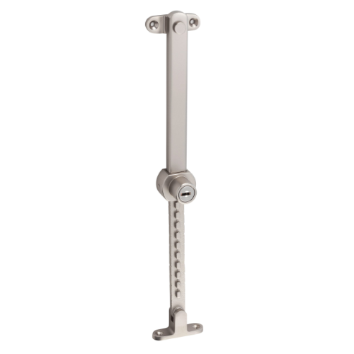 Casement Stay Stainless Steel Telescopic Locking Satin Nickel L200-295mm in Satin Nickel