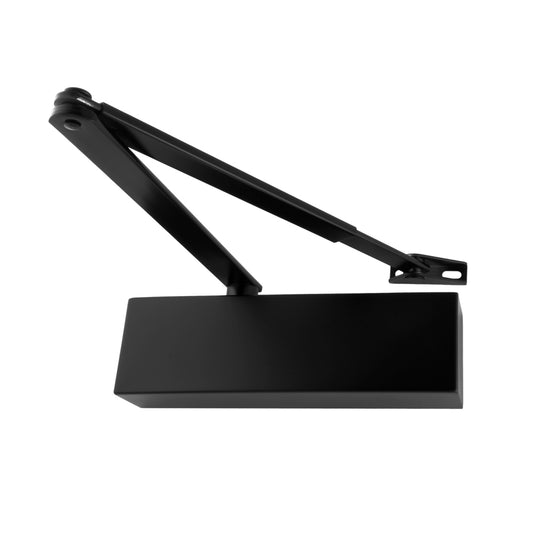 Briton 1120B Fire Rated Door Closer, Adjustable EN2-EN4 in Black