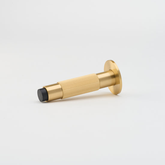 Lo & Co Linear Doorstop in Brass