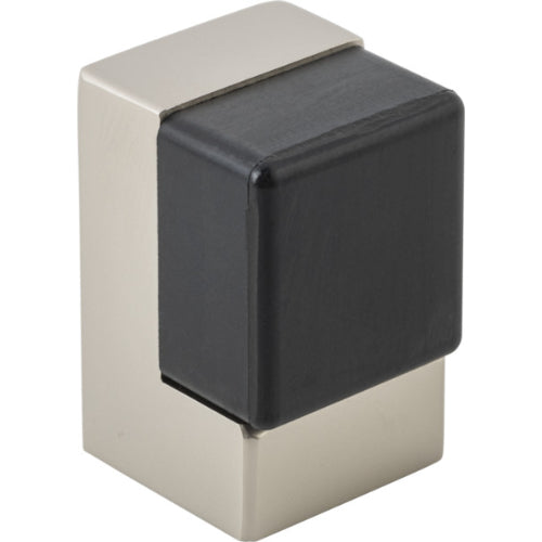 Door Stop Square Satin Nickel H50xW32xD35mm in Satin Nickel