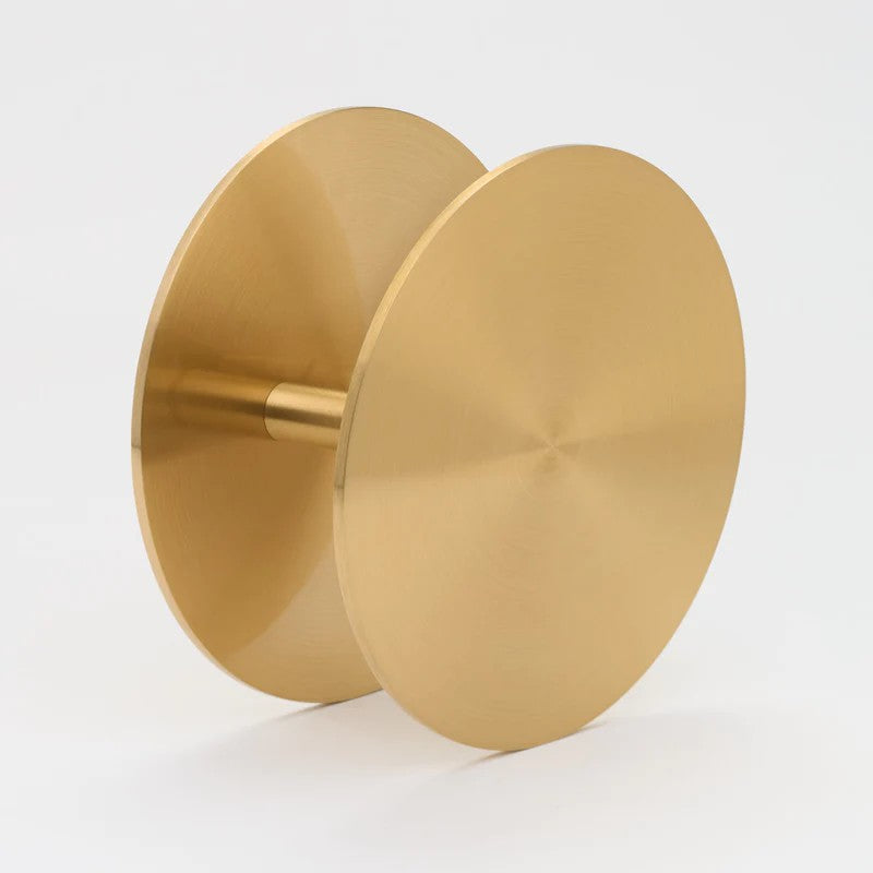 Lo & Co Halo Entry Pull in Brass