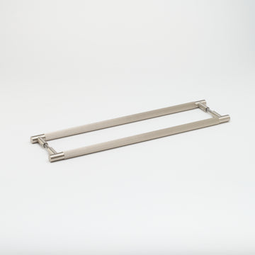 Lo & Co Linear Entry Pull in Nickel