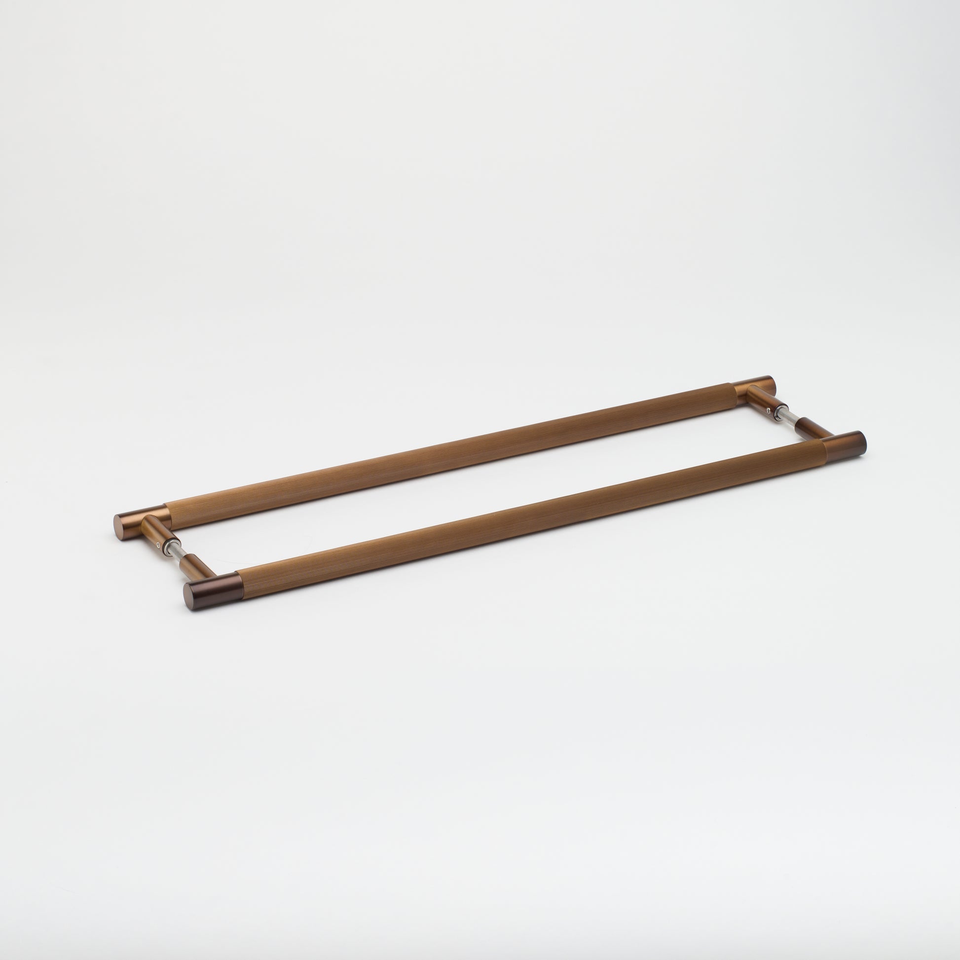 Lo & Co Linear Entry Pull in Bronze