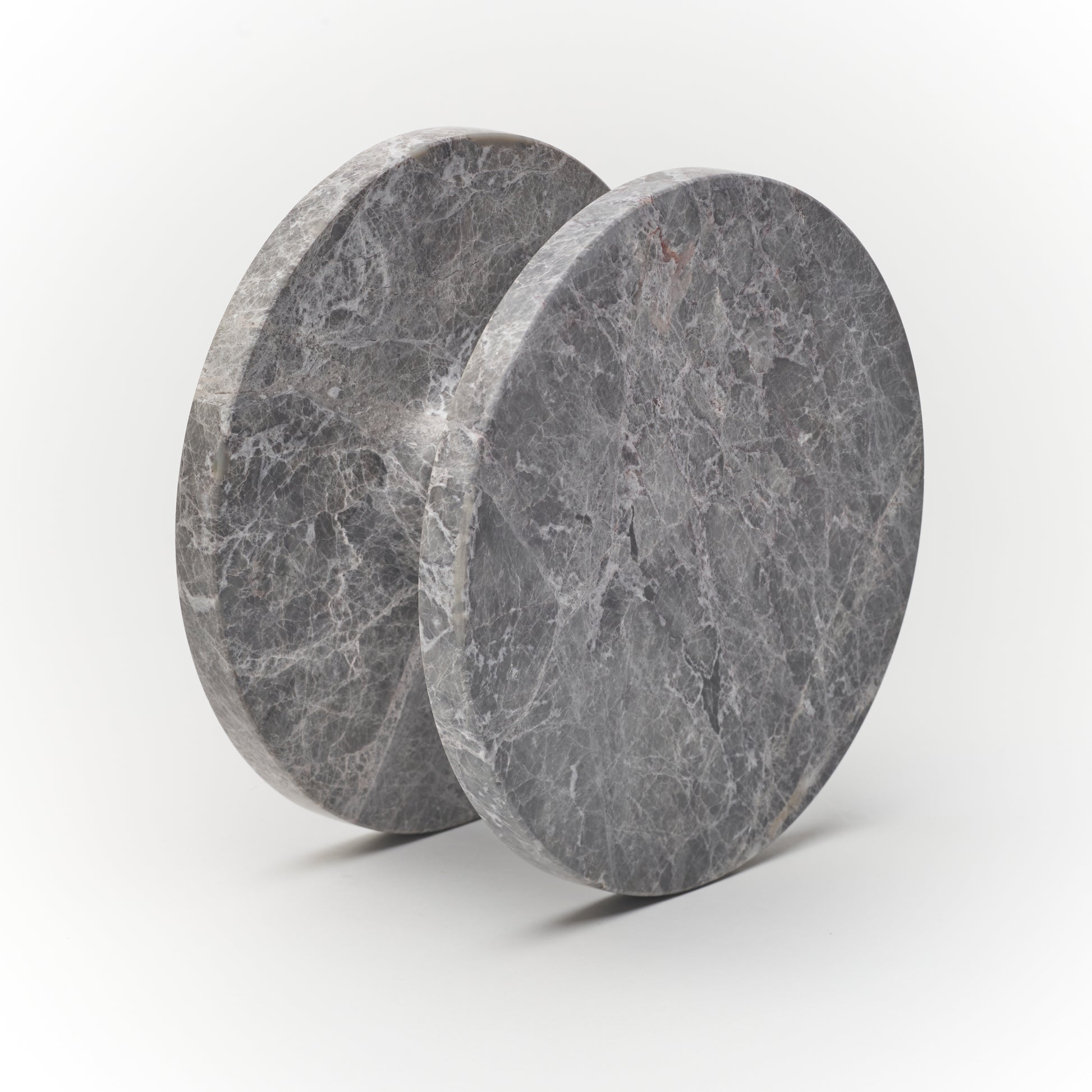 Lo & Co Ora Entry Pull Tundra Grey Marble in Grey Tundar Marble