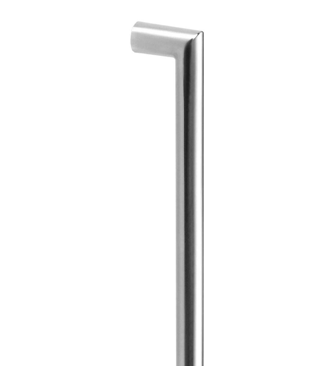 8210 Single Entrance Handle, Rear Disk Fix, 832mm x 32mm, CTC 800mm in Satin Stainless